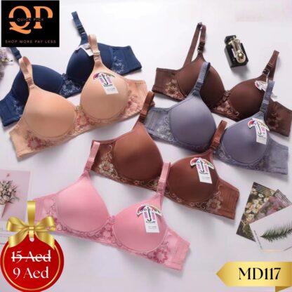 Side Flower single Bra MD117